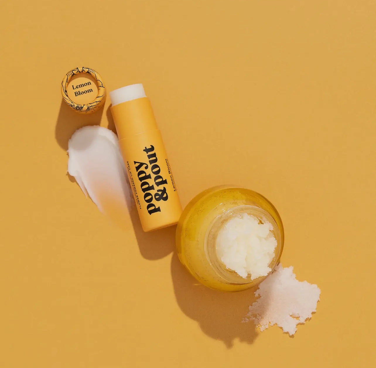 Poppy & Pout Lip Care duo, Lemon Bloom